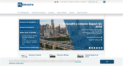 Desktop Screenshot of flsmidth.com